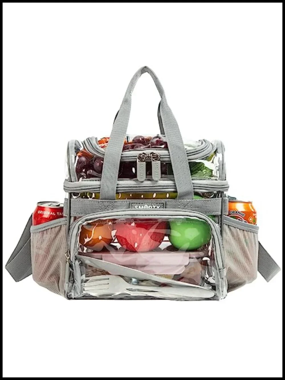 Clear Backpack Heavy Duty Durable Transparent See Through Bag